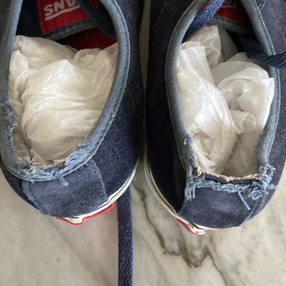 Vans Suede/Leather Navy Blue Sneakers - Picture 12 of 12